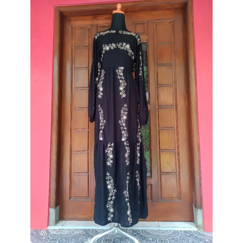 GAMIS MEWAH FUL BORDIR KOMPUTER GAMIS MEWAH