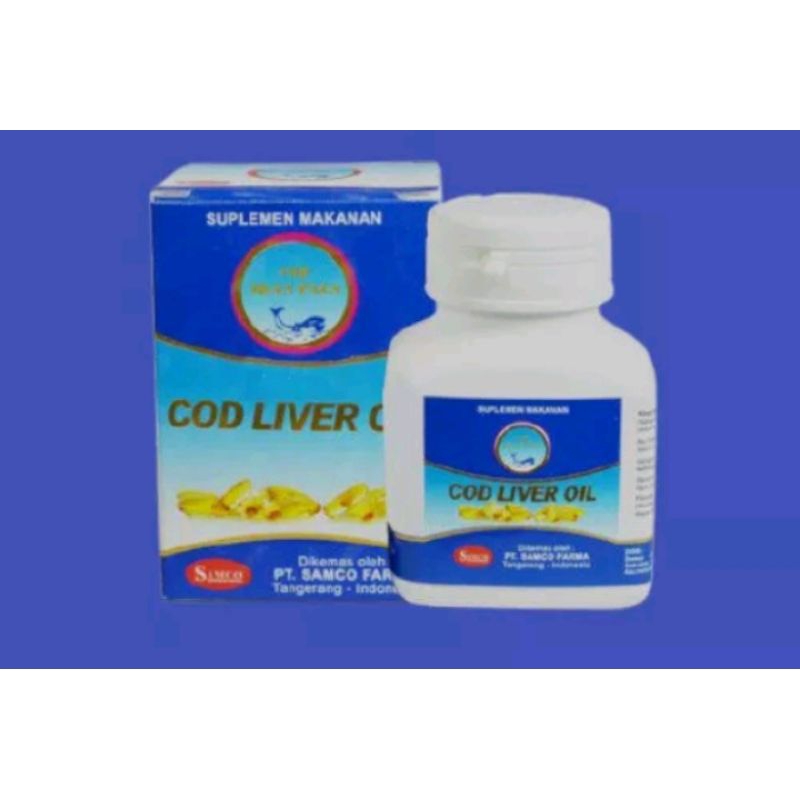Cod liver oil 100kapsul
