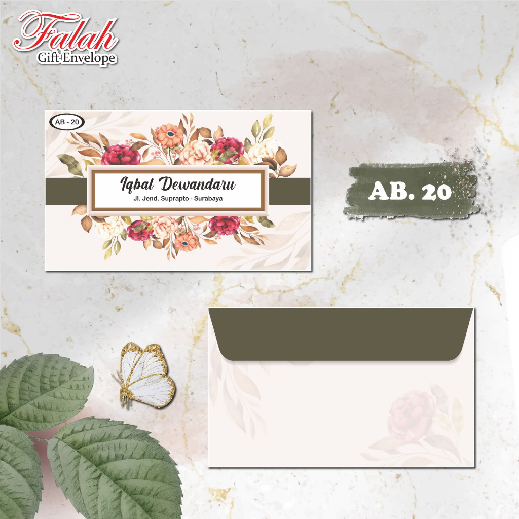 

Amplop FALAH AB 20 muat uang kertas harga termurah