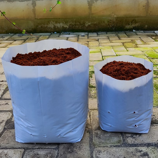 Mokilo43 Polybag 40X40 Putih / Polybag Tanaman / Polybag Putih 1 Kg