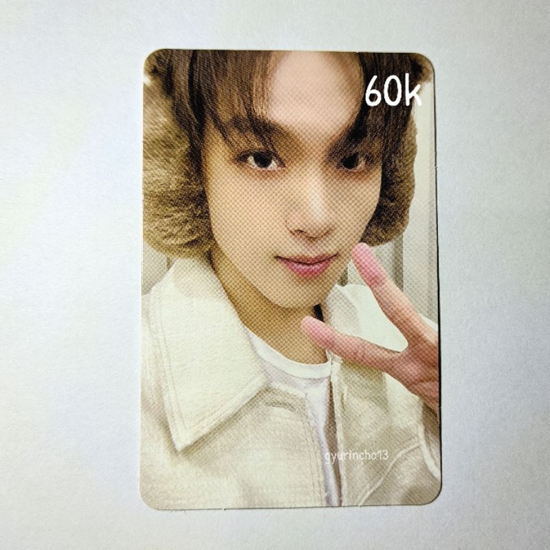 photocard haechan pink christmas random pack