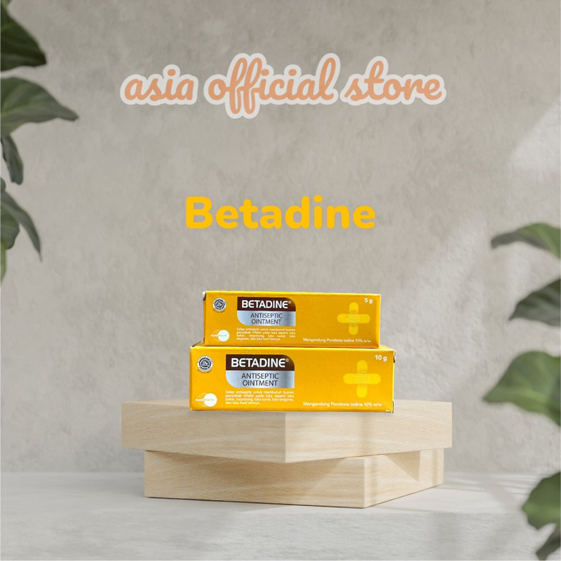 Betadine Antiseptic Ointment Salep Betadine