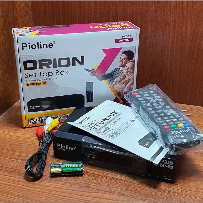 STB PIOLINE ORION DVB T2 , SET TOP BOX ORION DVB T2