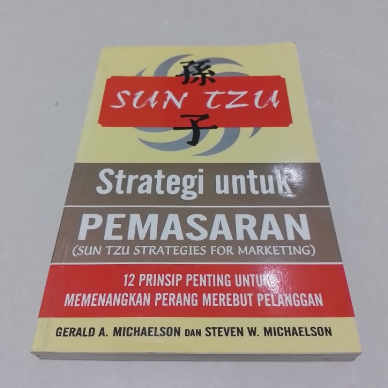 Buku Sun tzu Strategi untuk Pemasaran Gerald A Michelson Suntzu