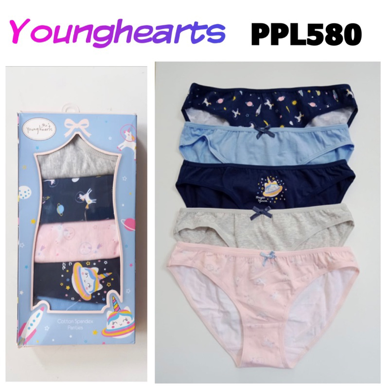 PPL580 panty pack katun younghearts mini M