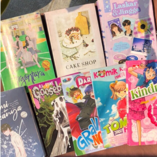 

NOVEL WATTPAD FIKSI MURAH, ARGANTARA, Laskar&jingga, bumi dan lukanya,dll