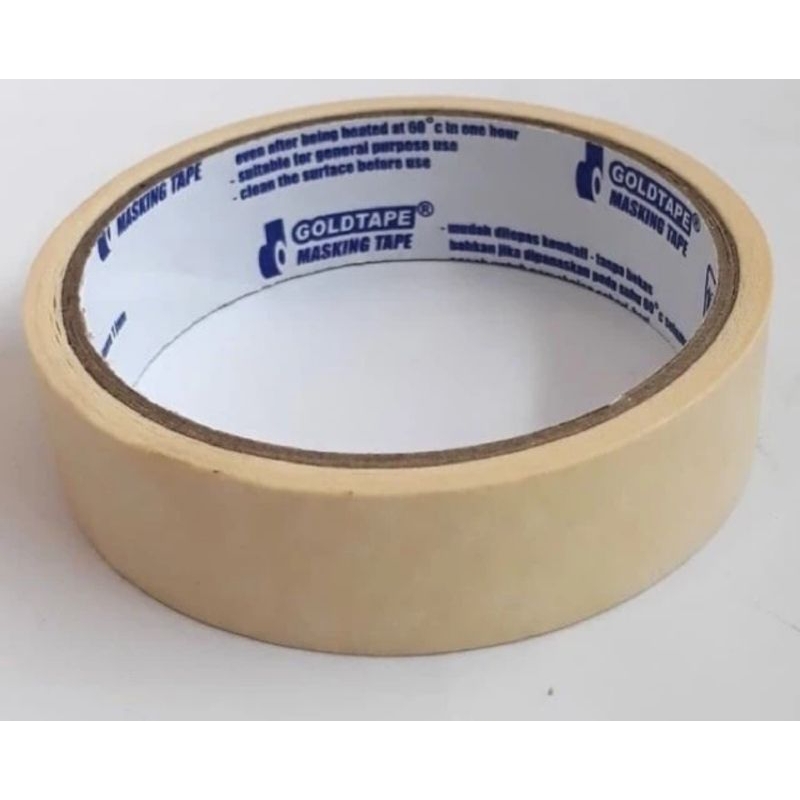 

lakban kertas tape dico gold tape 24mm 1 inch isolasi selotip.