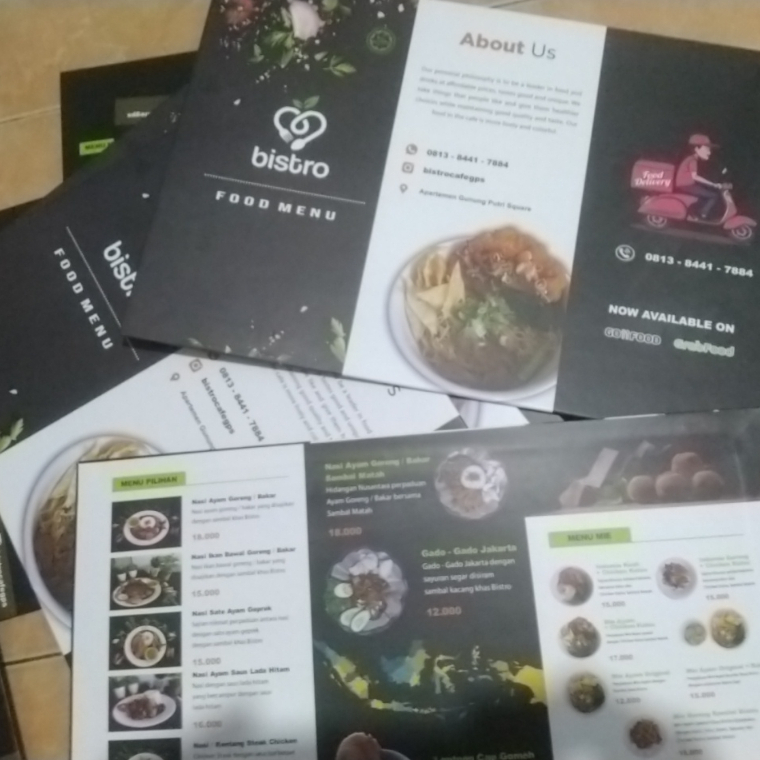 

Cetak Menu Laminating