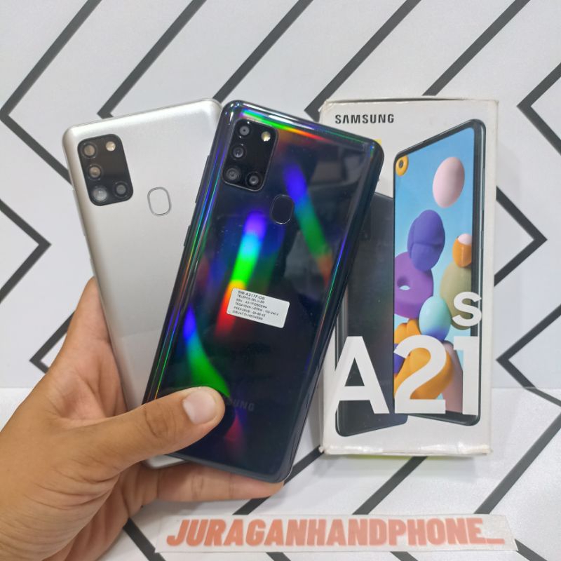Samsung A21s 6/128GB 6/64GB Hp Second Seken Bekas Fullset