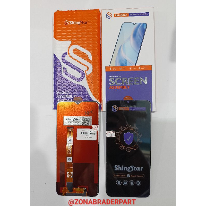 LCD + TS OPPO REALME C11/C12/C15/A15/A15S/NARZO 20/A16K/A16E/NARZO 30A SHINESTAR / AGWIN // ZC ORI 1