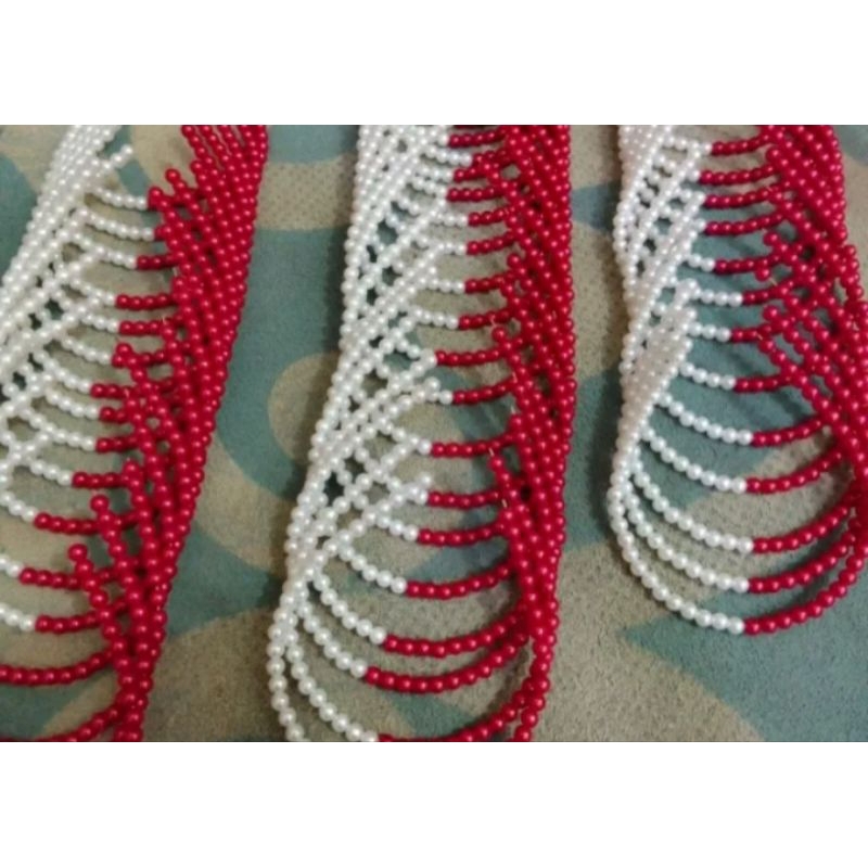 Bando wanita 1pcs vittorie bando warna warni korea Hana bandana 081  mutiara kemerdekaan merah putih