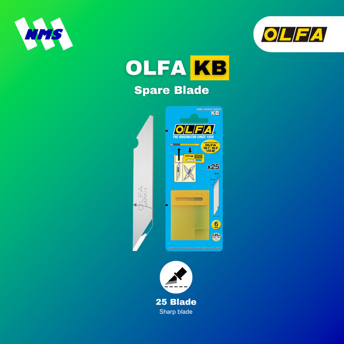 

OLFA KB Spare Blade 5Pcs Original