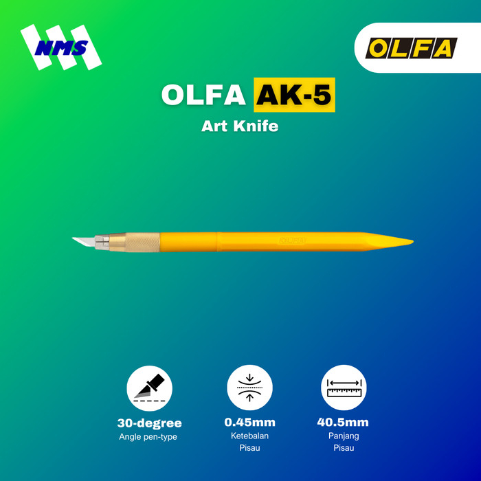 

OLFA AK-5 Art Knife 5 Pcs Original