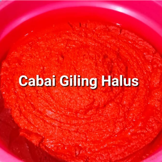 

Cabai Cabe Giling Halus Bumbu Masak 500gr 1kg