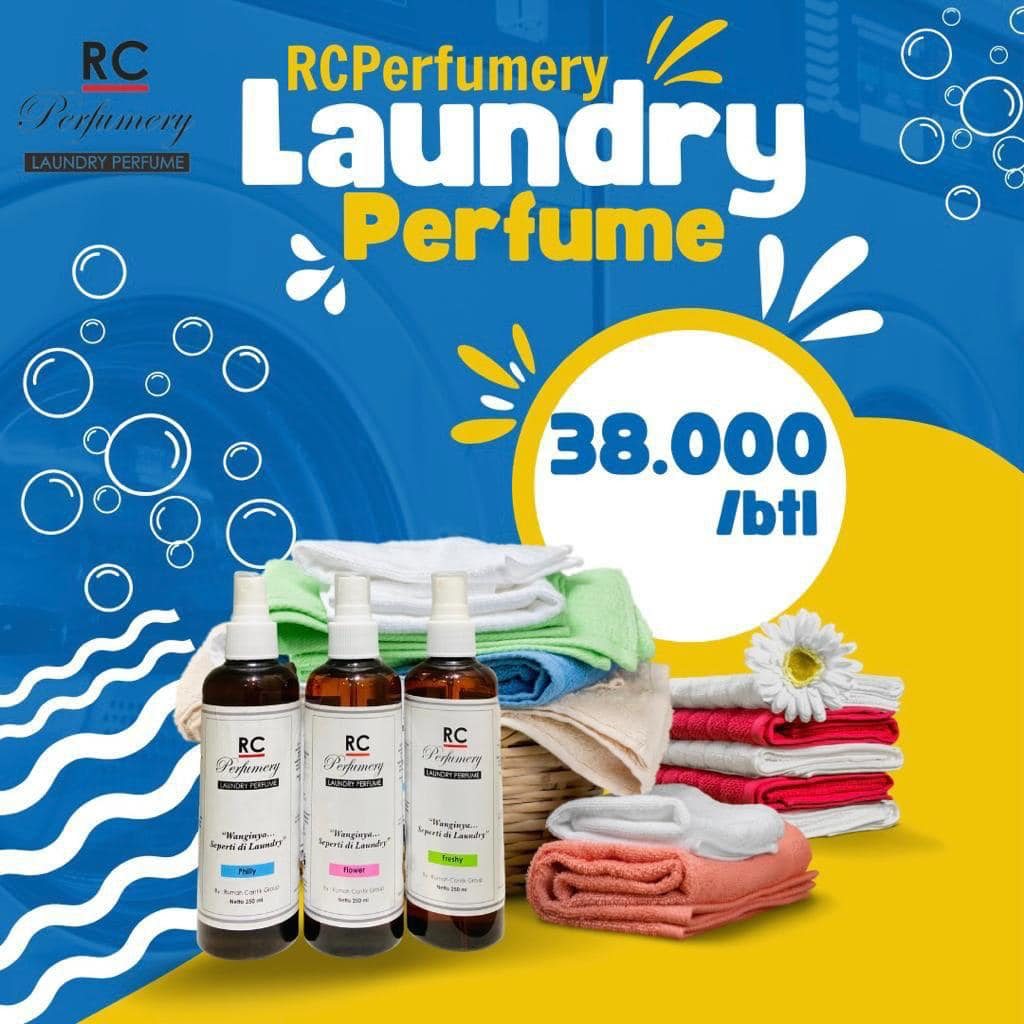 RC LAUNDRY PERFUMERY 250ml/ PARFUM LAUNDRY ANTI BAU APEK