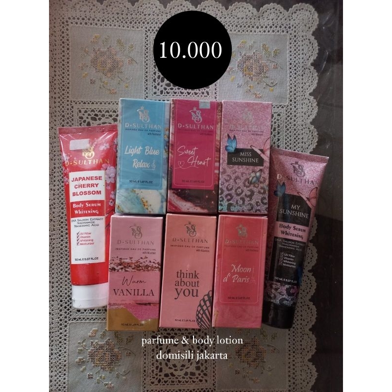 Parfum Body Lotion D'Sultan