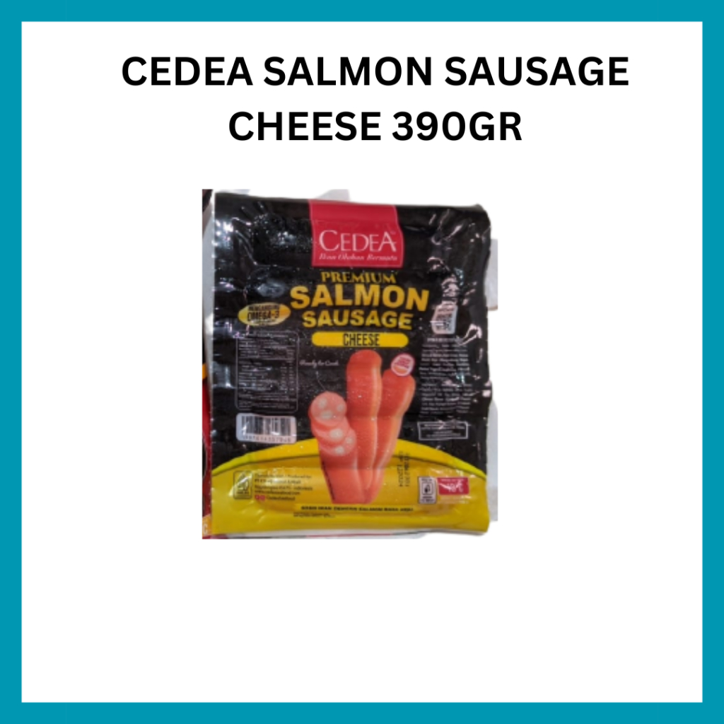 

Cedea Sosis Salmon Cheese 390gr