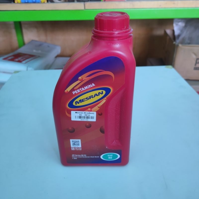 Oli Mesin Bensin Mesran 1 Liter