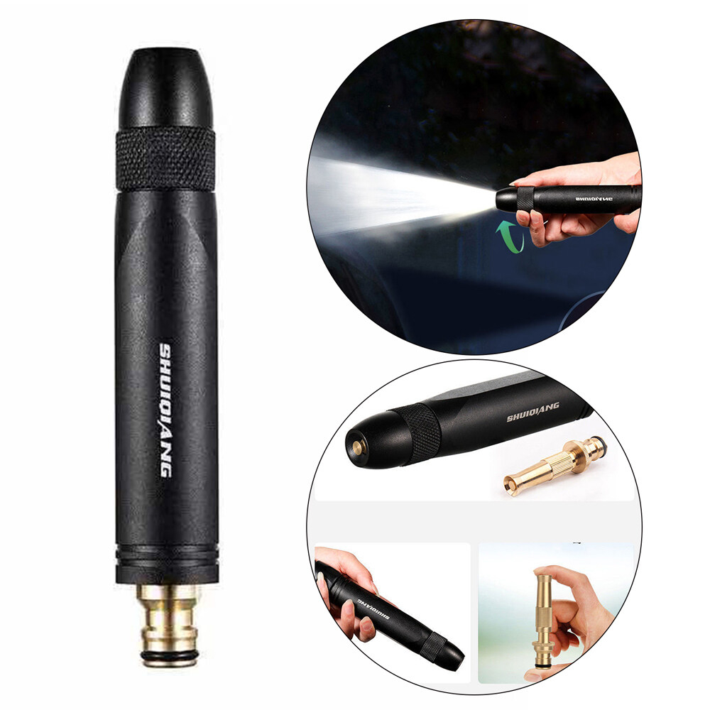 { OMG } Semprotan Air Kuningan / Semprotan Air Cuci Motor Mobil Taman Hose Nozzle Spray & Semprotan air  Pistol Kuningan Buat Cuci Mobil Motor Kendaraan / Semprotan Pistol Air Nozzle Spray-SEMPROTAN KECIL