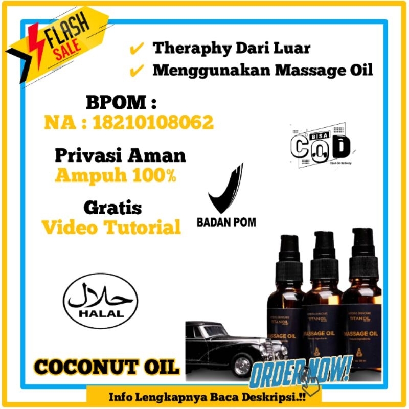 TITAN COCONUT MASSAGE OIL