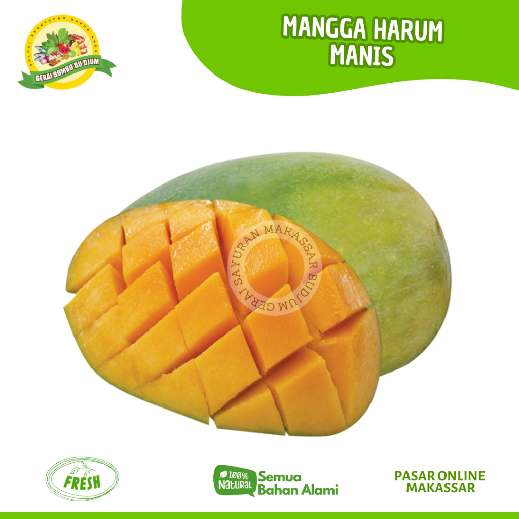 

Buah MANGGA HARUM MANIS PER Kg FRESH Segar Murah Sayuran Online BISA INSTAN DELIVERY