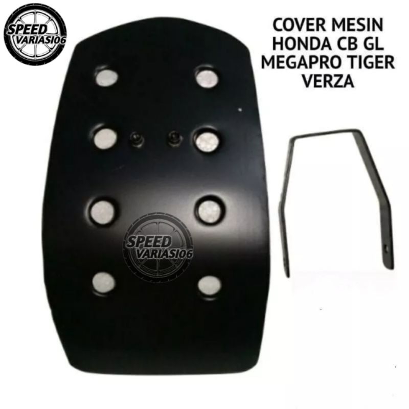 Skid plate Engine Guard pelindung mesin Honda Tiger GL Mega Pro New  Mega pro dan thunder 125