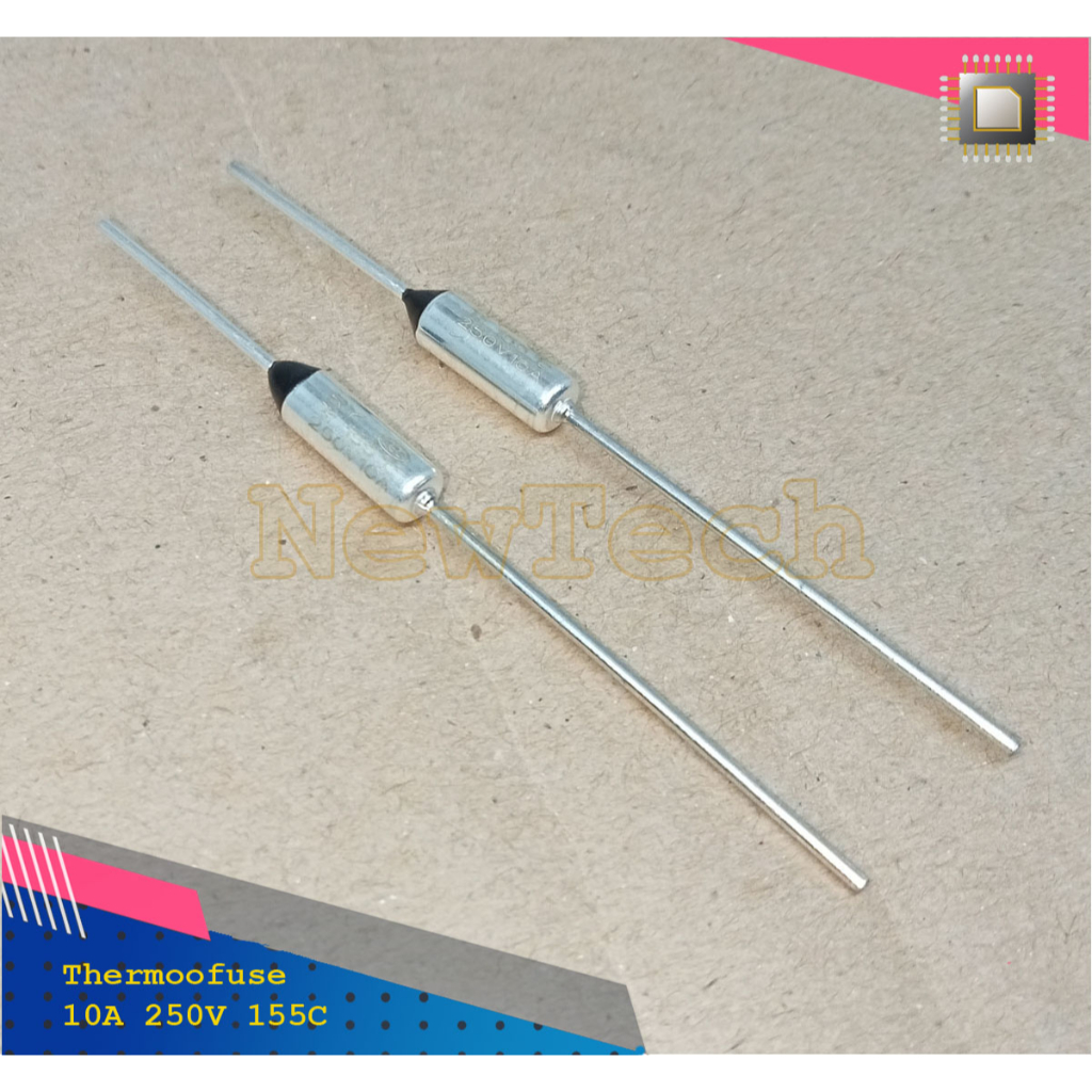 Thermofuse Thermal Fuse 155°C 155C 155 10A 250V Sekring Magicom Magic Com Setrika