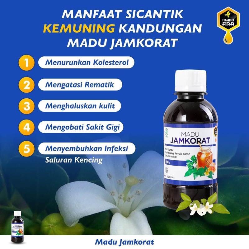MADU JAMKORAT MADU KOLESTEROL ASAM URAT REMATIK ASLI ORIGINAL 100%