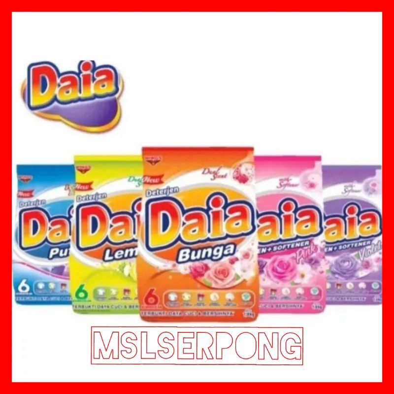 DAIA DETERJEN BUBUK 1,7 KG / POWDER DETERGENT / DAIA