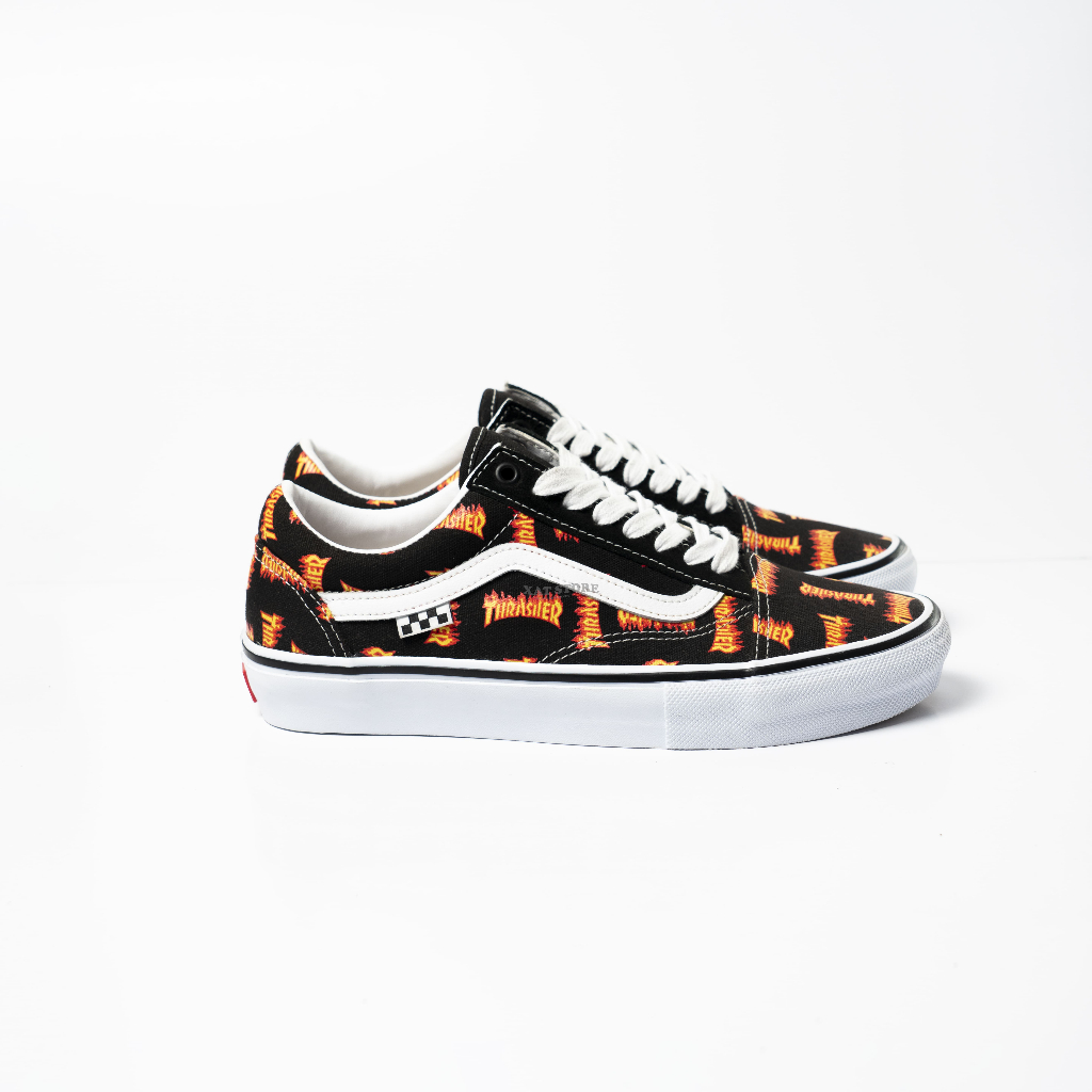 Vans Old Skool Pro Skate X Thrasher Black (ORIGINAL100%)