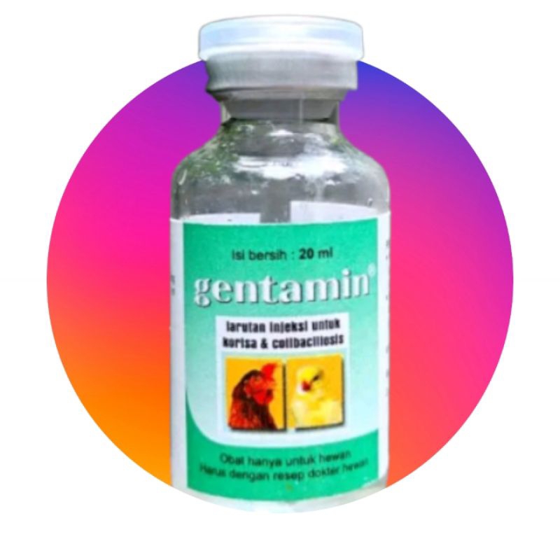 Gentamin 20ml Obat Injeksi Untuk Ayam Sapi Domba