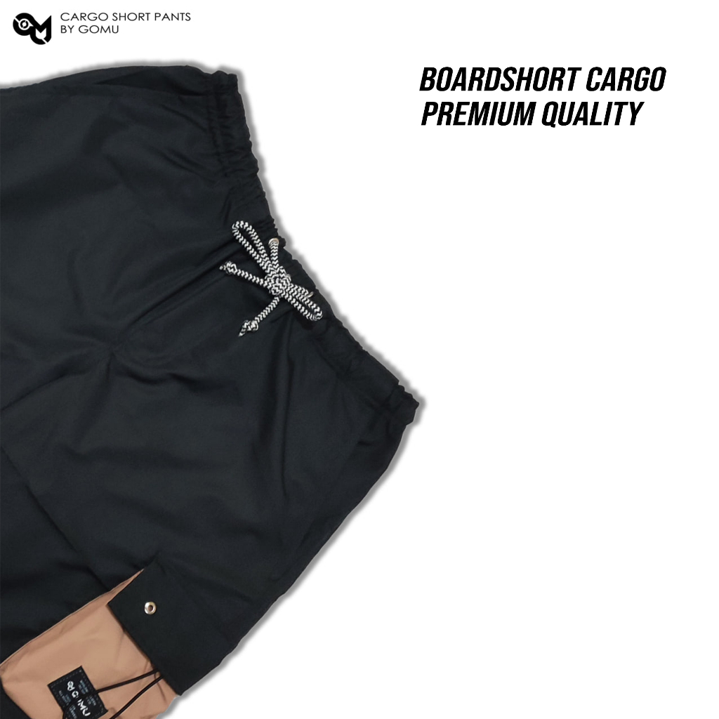 Boardshort Celana Pendek Pria Cargo - Celana Hiking Waterproof