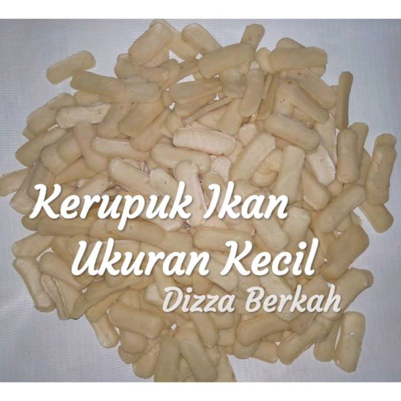 

KERUPUK IKAN MENTAH/150gr/Enak/Dizza Berkah