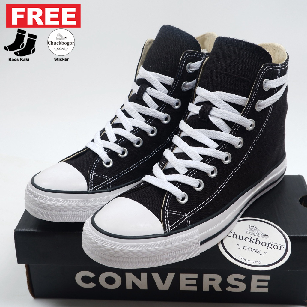 Converse All Star High Black White
