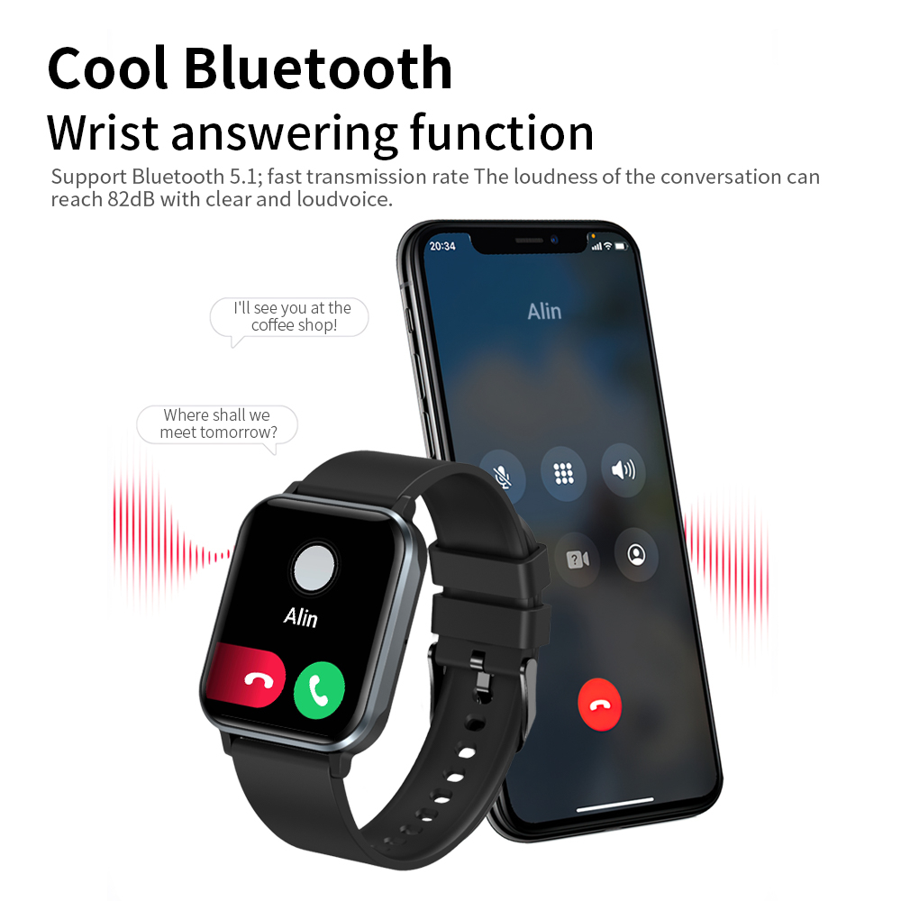 Skmei jam smartwatch pria wanita  bluetooth call jam tangan outdoor running IP68 waterproof hp  smart watch unik olahraga sport for android ios