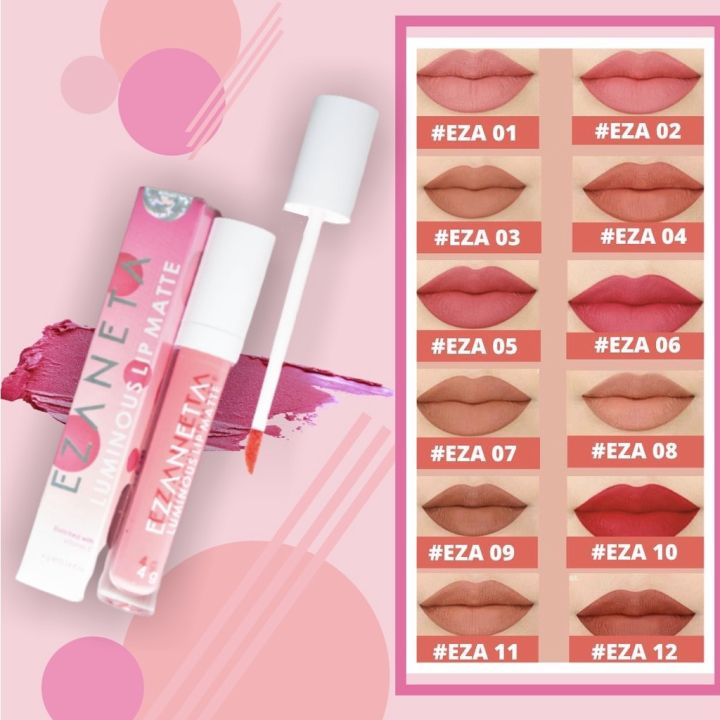 EZANETA Luminous Matte Lip Cream - BERRY STORE