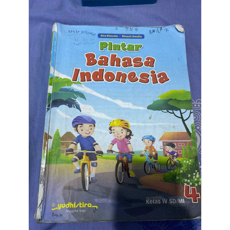 

buku paket bekas kelas 4 Bahasa indonesia