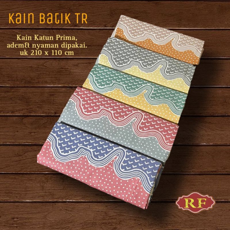 Kain Batik TRR (Teteron Rayon) || Kain Batik Murah || Kain Batik Pekalongan