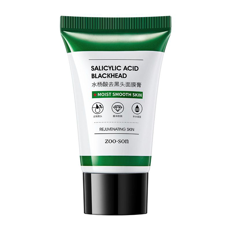 ZOO SON Salicylic Acid Blackhead Mask/ Masker Komedo Arang/ Blackhead Mask/ Masker Pengangkat Komedo