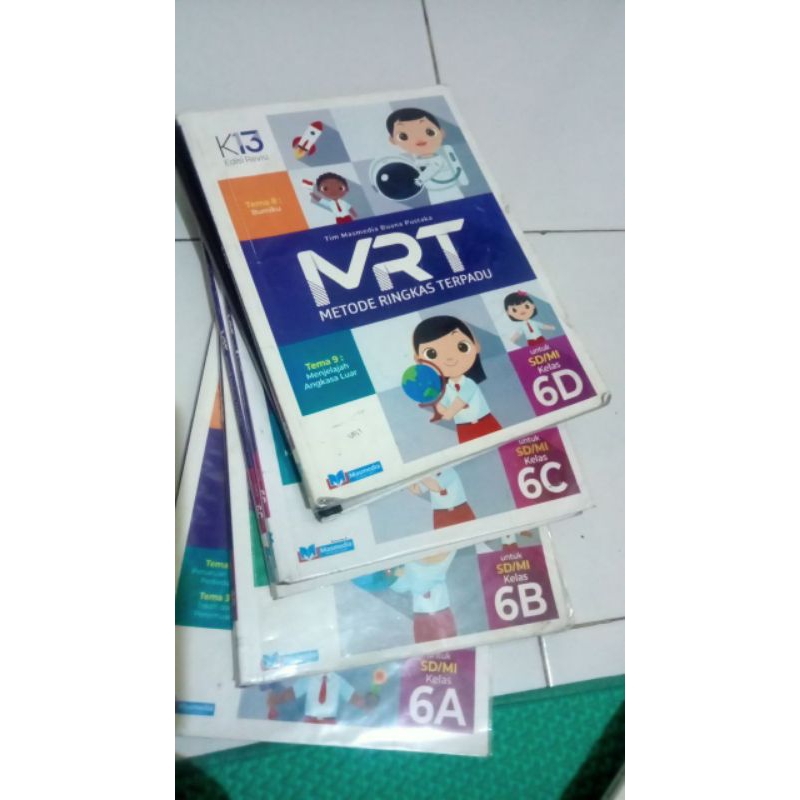 buku MRT kelas 6C SD/MI