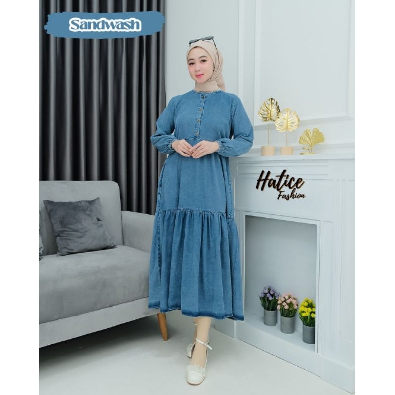 MIDI JEANS ORI HATICE/MIDI JEANS CANTIK