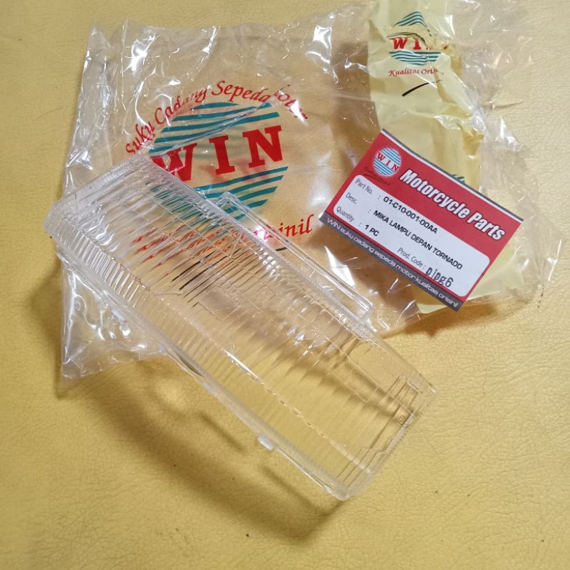 mika lampu depan headlamp Suzuki tornado Shogun 110 kebo