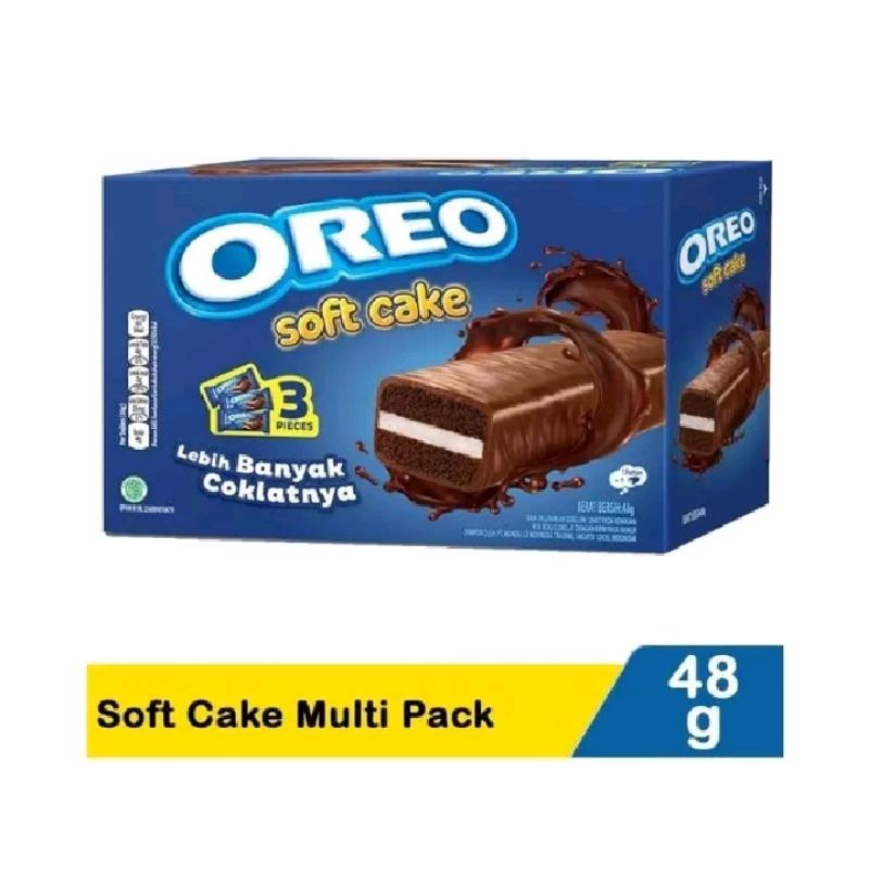 

OREO soft cake multi pack 48gr (isi 3pc)