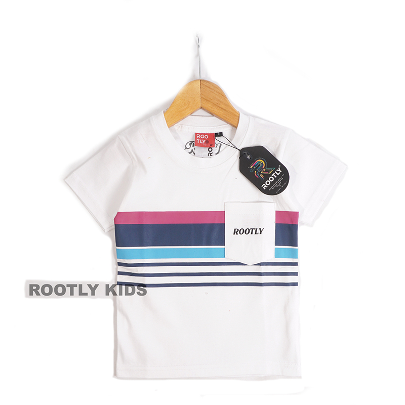 baju kaos pria anak anak motif saku depan rootly kaos rootly distro premium terlaris bigsale kaos an