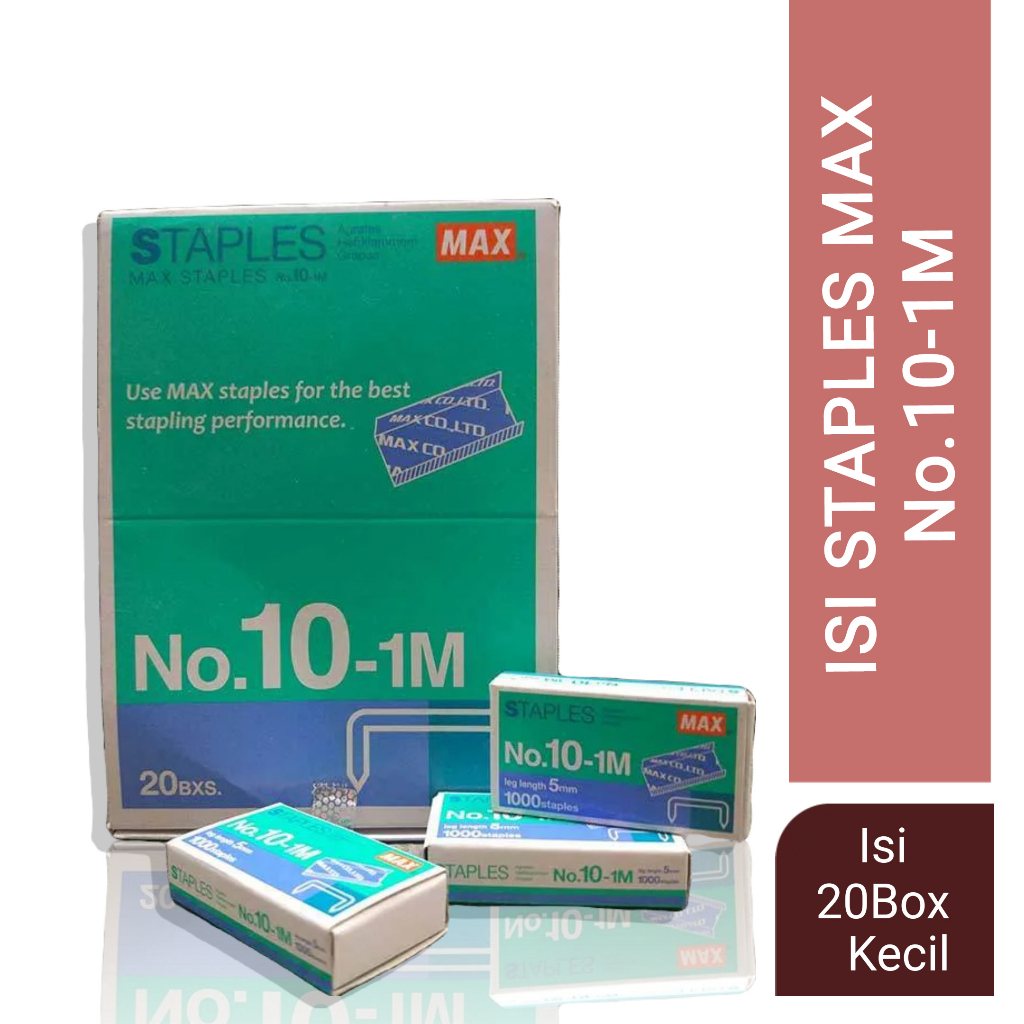 

Isi Staples MAX No.10-1M/ Isi Staples/ Isi Stapler