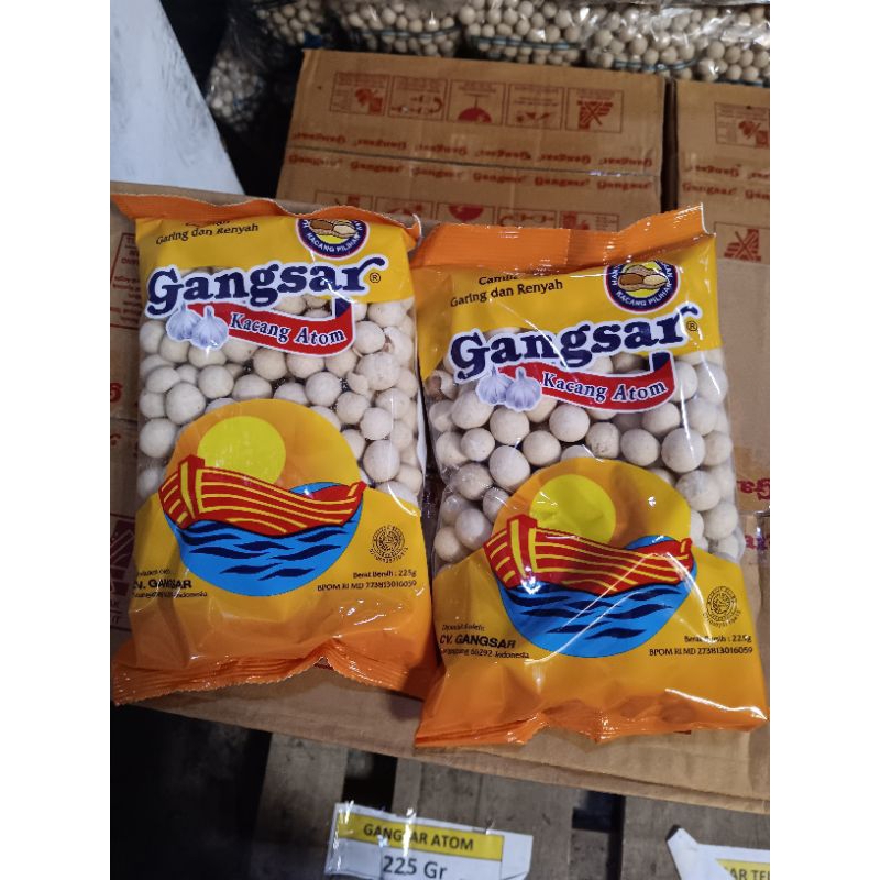 

KACANG ATOM GANGSAR 225gr