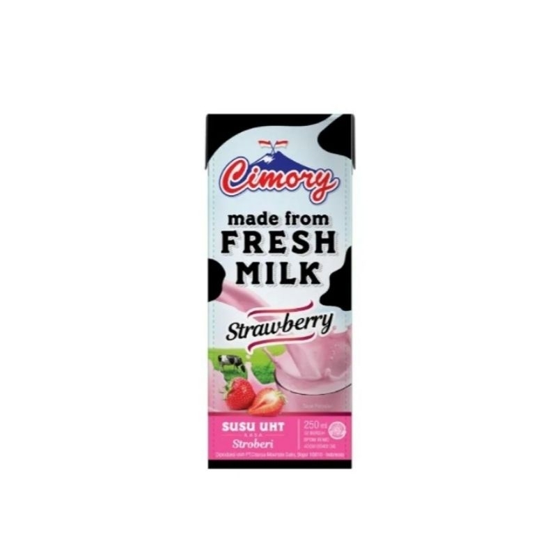 

CIMORY SUSU UHT STRAWBERRY/ BANANA/ BLUEBERRY/ CHOCOLATE/ ALMOND 250 ml