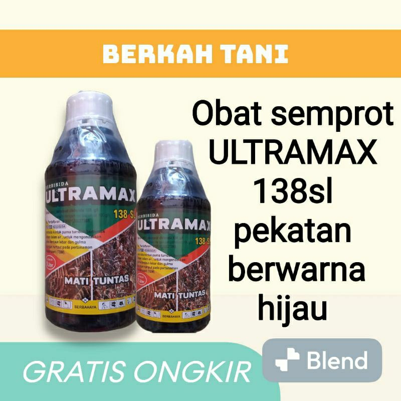 Herbisida Ultramax berwarna hijau 138sl