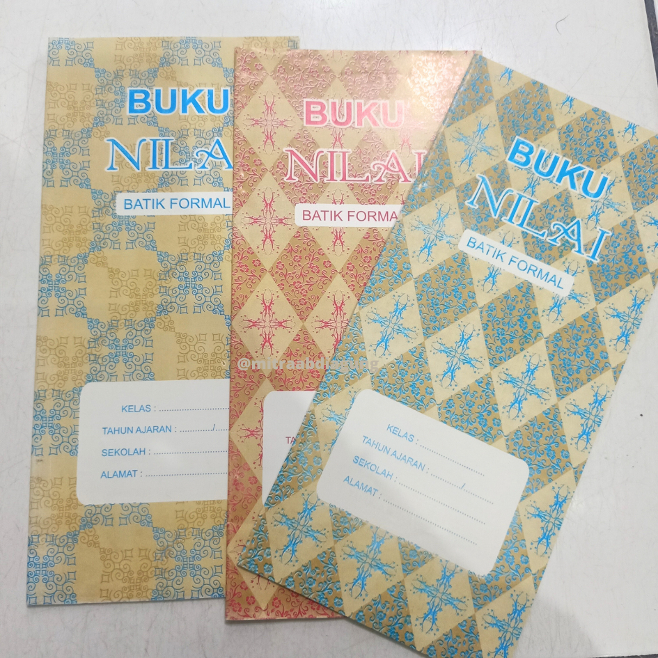 

BUKU NILAI BATIK FORMAL / Pcs