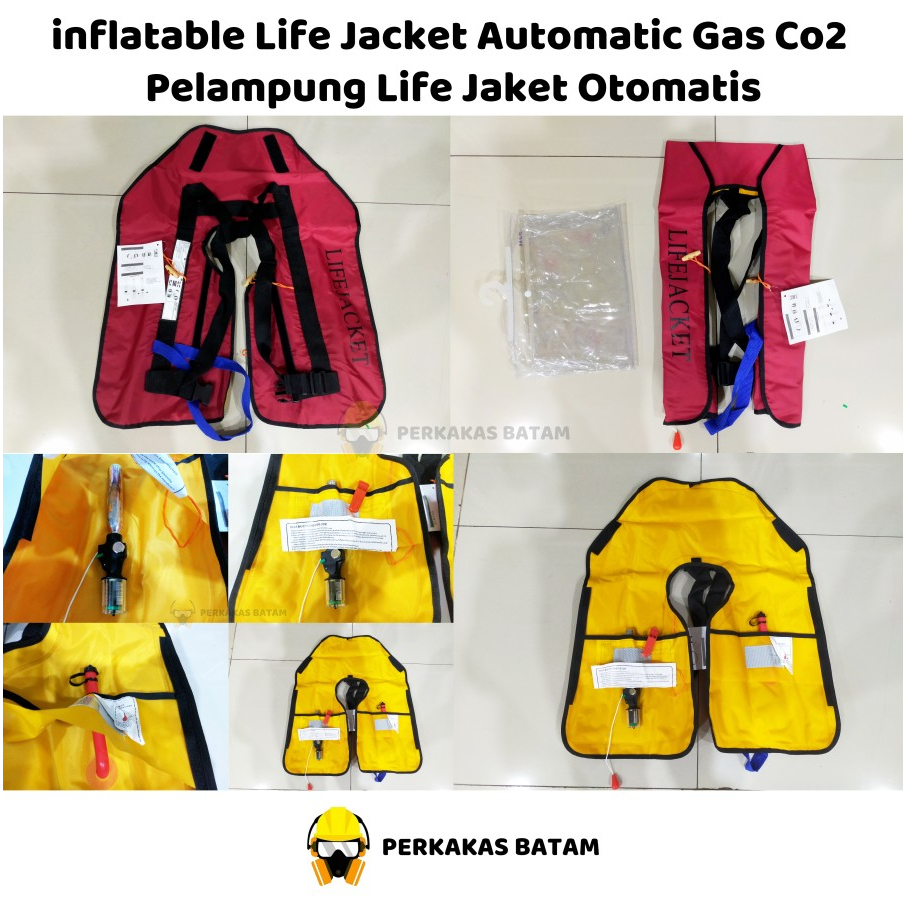 Life Jacket Auto Inflatable CO2 Auto Life Jacket Inflatable Life Jacket Auto CO2